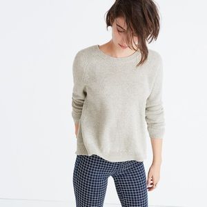 Madewell Province Cross Back Pullover Sweater